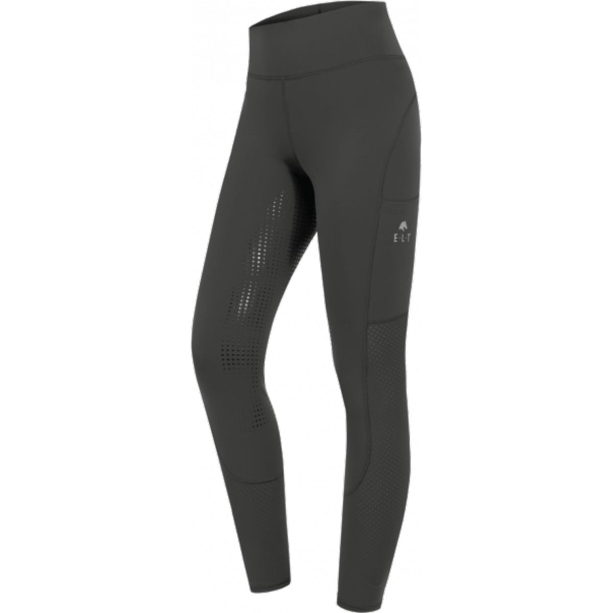 Waldhausen Leggings da Equitazione Hanna Maglia a vita alta da donna Mud