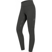 Waldhausen Leggings da Equitazione Hanna Maglia a vita alta da donna Mud