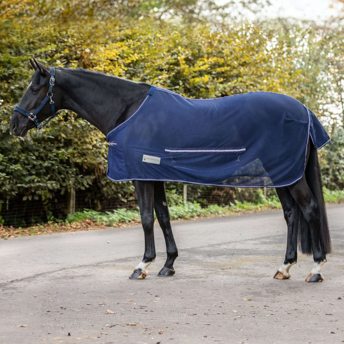 Waldhausen Coperta Antimosche Comfort con protezione per borchie Nightblue
