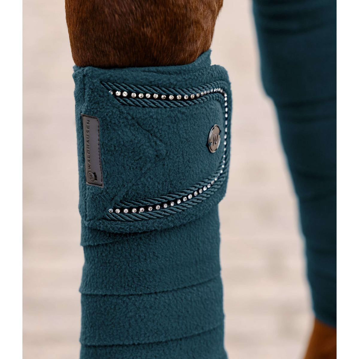 Waldhausen Bende Nepal Fleece Petrol Blue