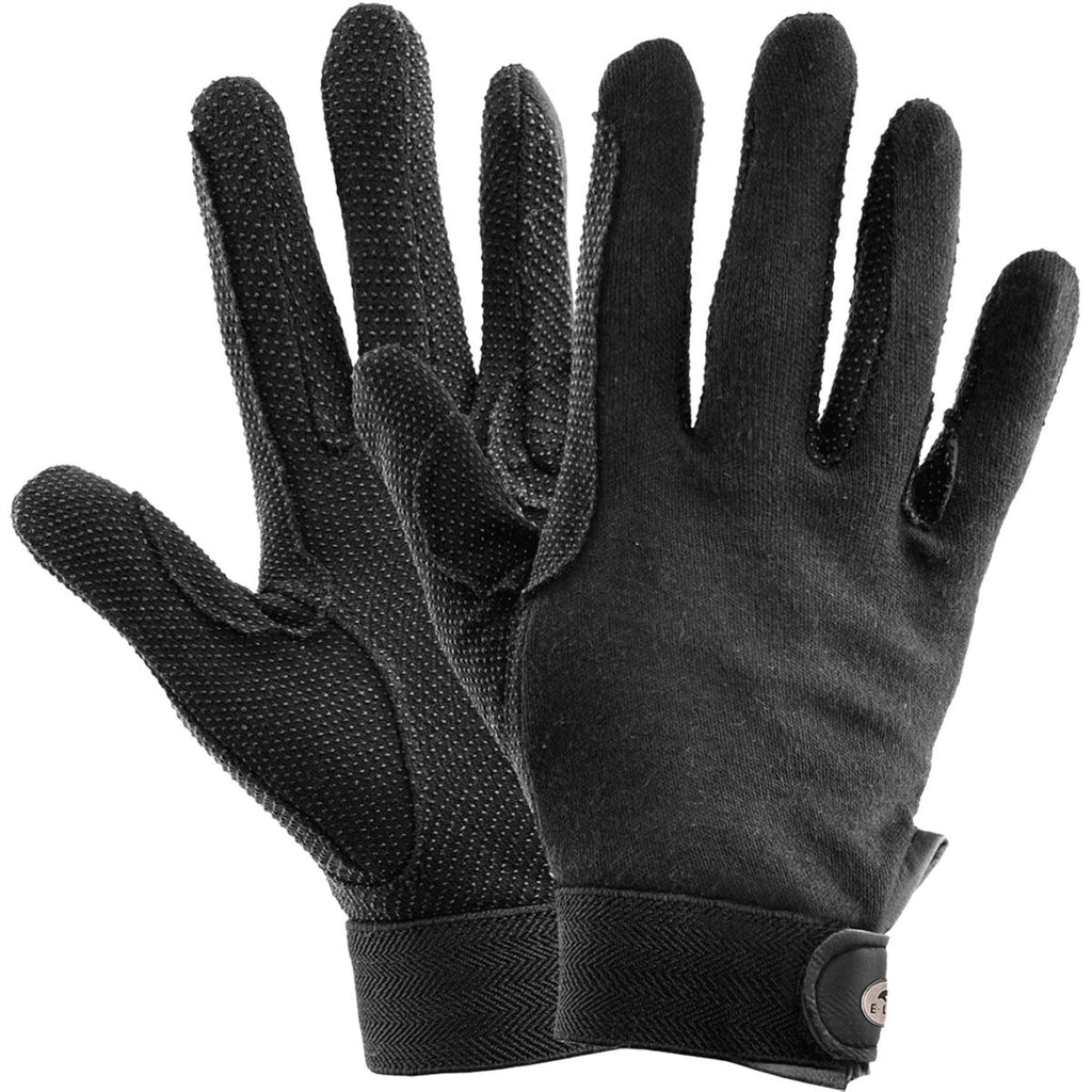 Guanti da equitazione invernali ELT Picot Nero