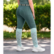ELT Leggings da Equitazione Ella Pine Green