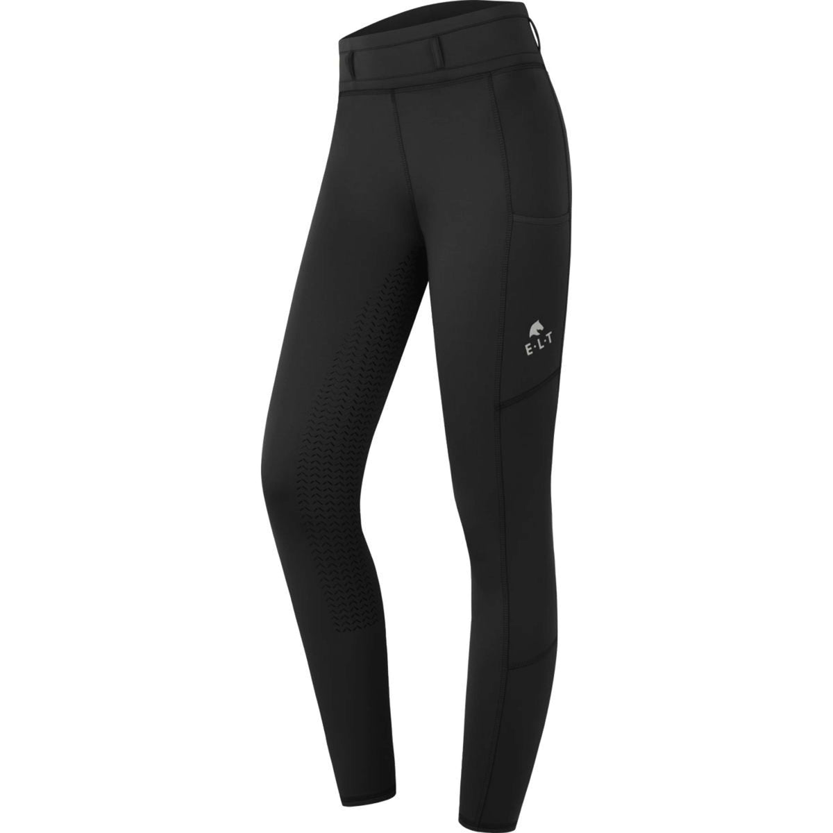 ELT Leggings da equitazione termici Ella Nero