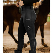 ELT Leggings da equitazione termici Ella Nero