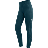 ELT Leggings da equitazione termici Ella Petrol Blue