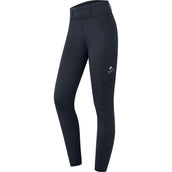 ELT Leggings da equitazione termici Ella Blu notte