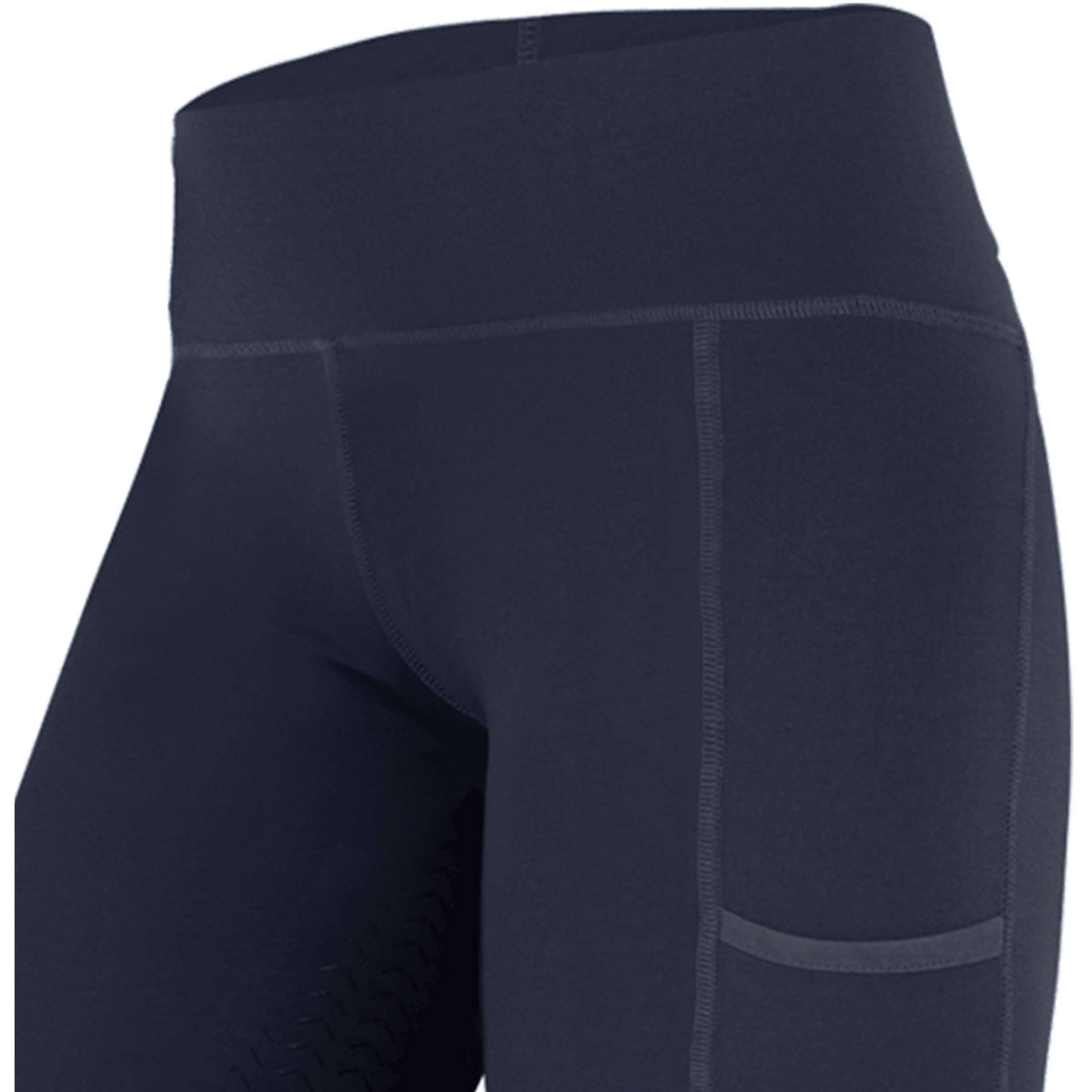 ELT Leggings da equitazione termici Ella Night Blue