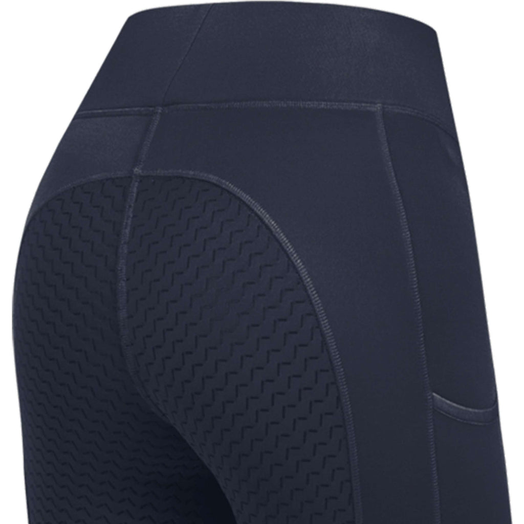 ELT Leggings da equitazione termici Ella Night Blue