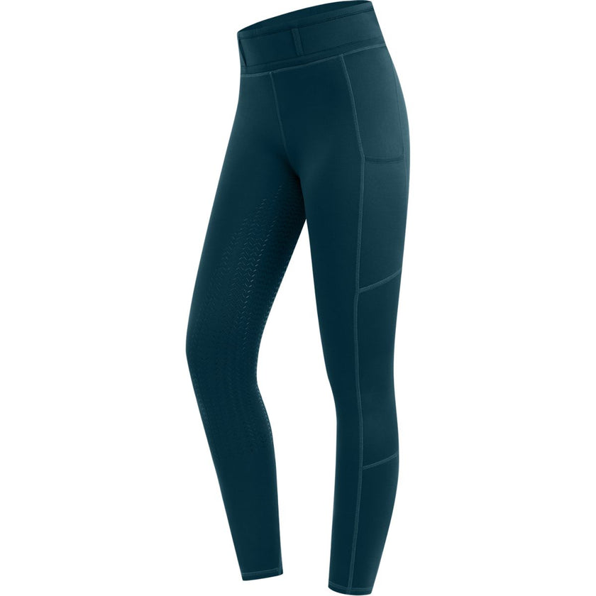 ELT Leggings da Equitazione Ella Glam Petrol Blue