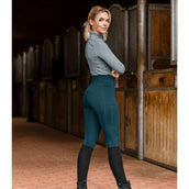 ELT Leggings da Equitazione Ella Glam Petrol Blue