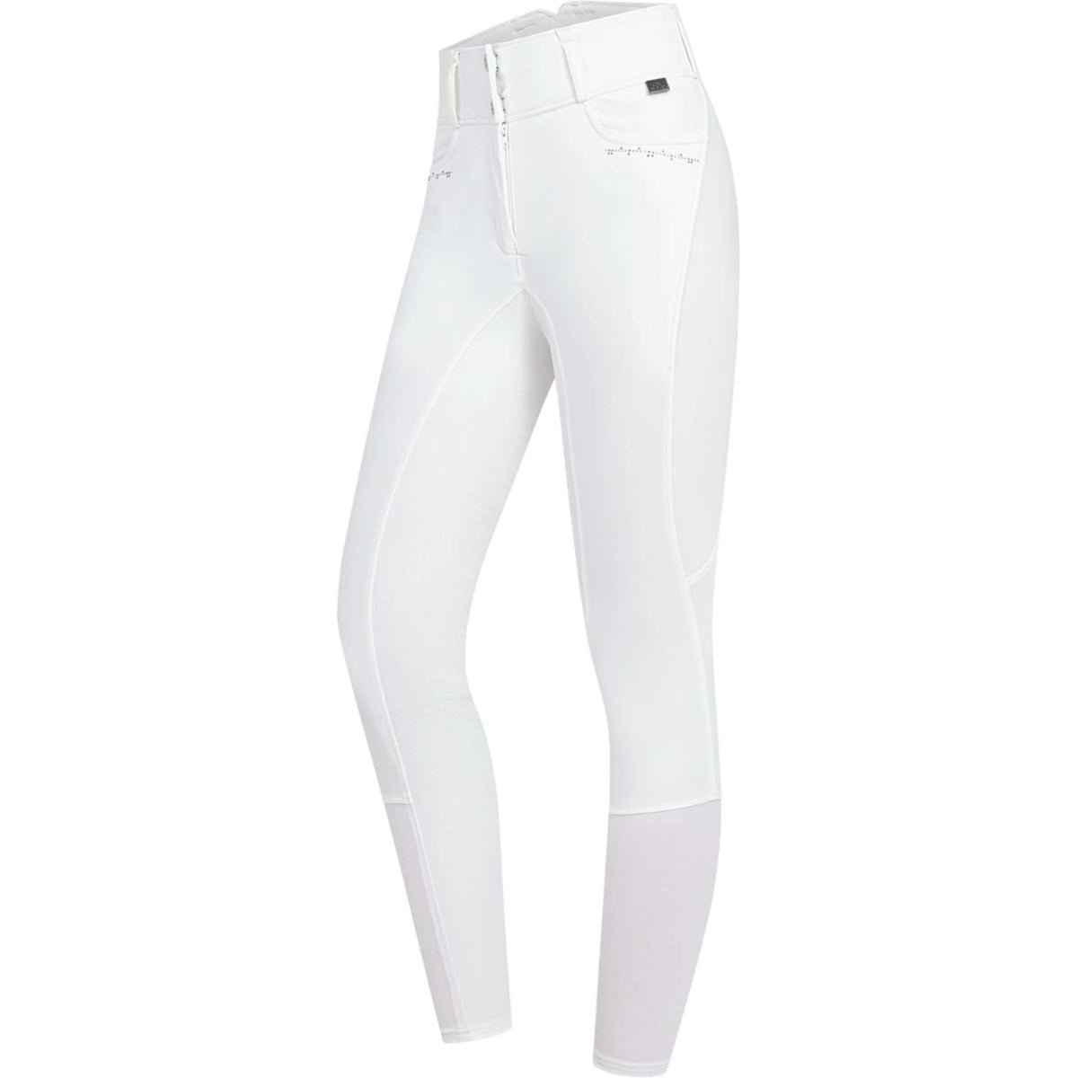 ELT Pantaloni da Equitazione Mathilda Glam Bianco