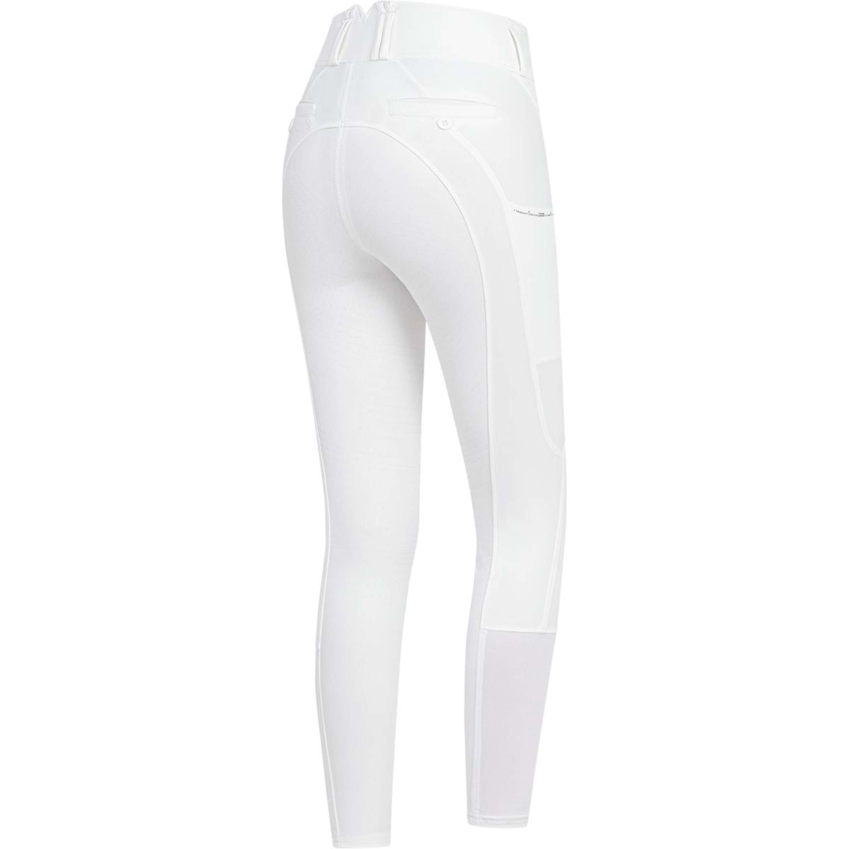 ELT Pantaloni da Equitazione Mathilda Glam Bianco