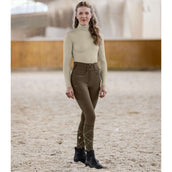 ELT Pantaloni da Equitazione Mathilda Glam High Waist Verde/Marrone