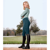 ELT Pantaloni da Equitazione Maga Glam Curved High Waist Petrol Blue