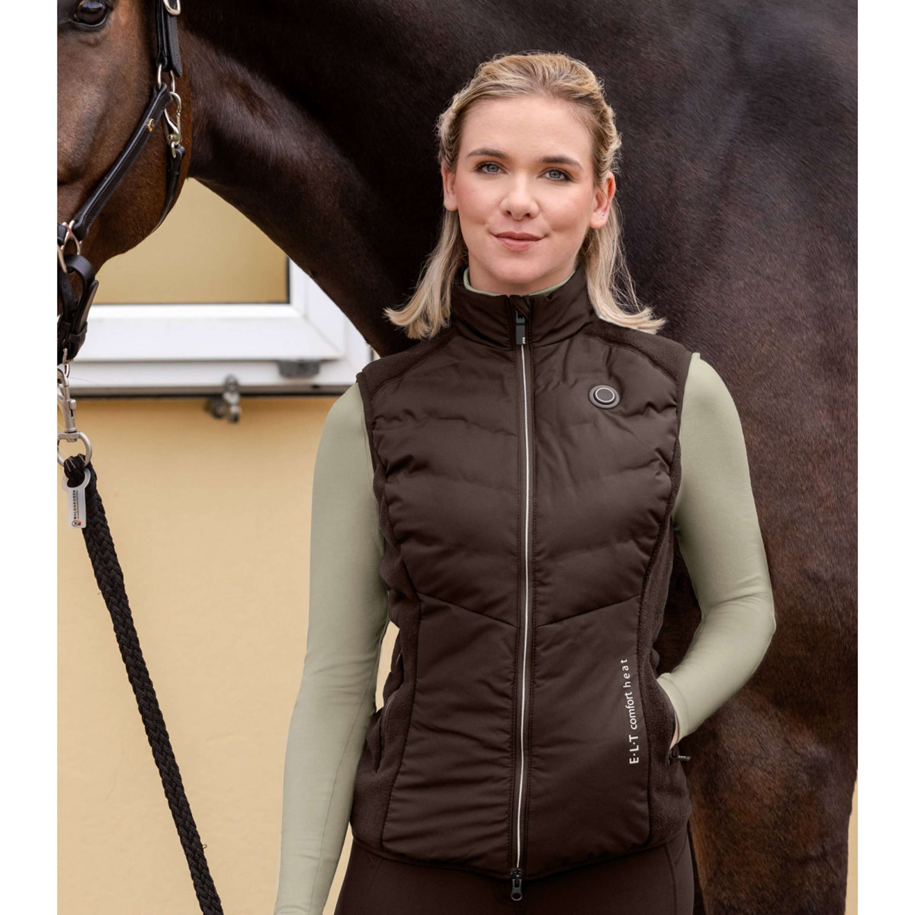 ELT Gilet Riscaldato Comfort Heat Espresso