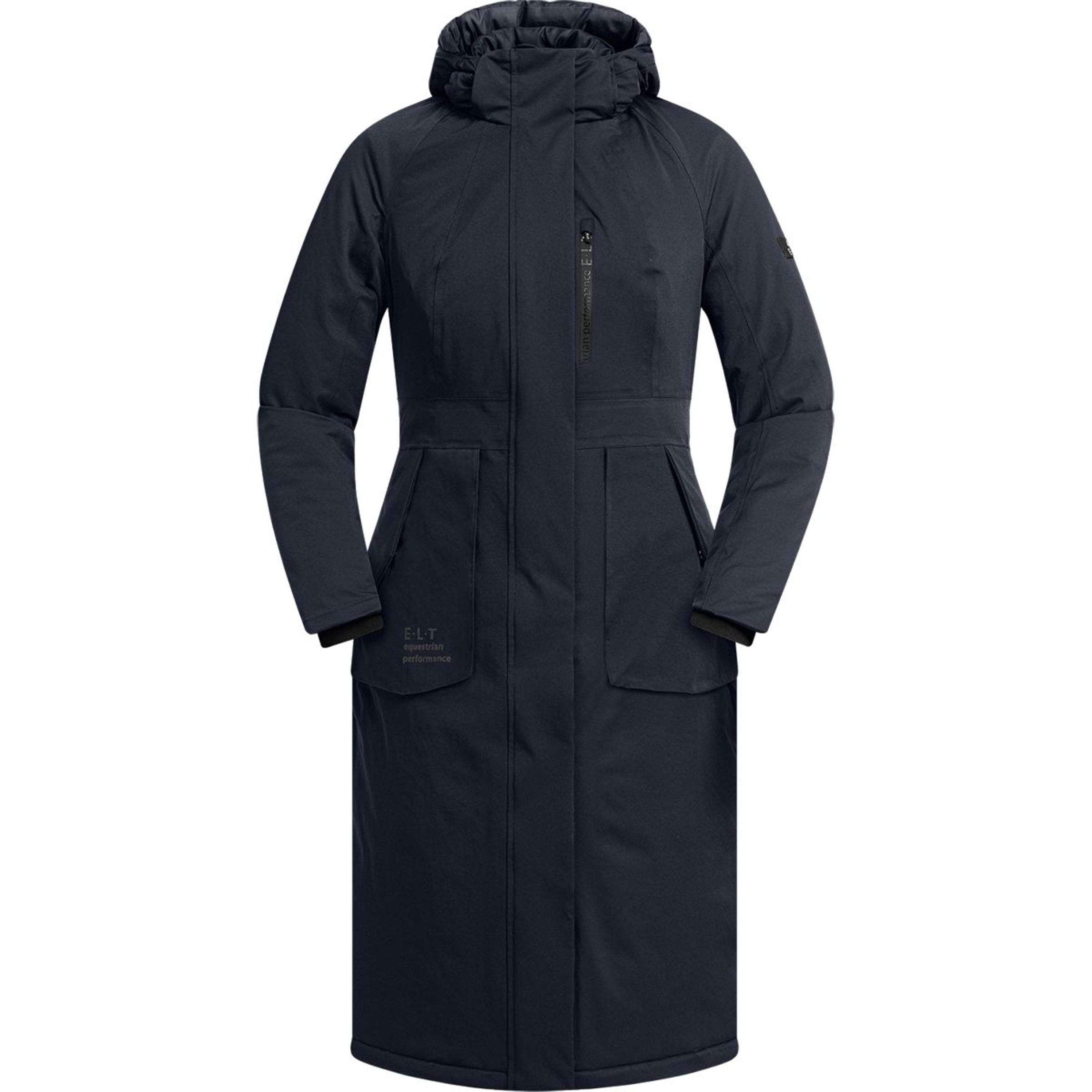 ELT Cappotto Lungo Opal Blu profondo ELT Cappotto Lungo Opal Blu profondo