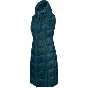 ELT Gilet Ostende Long Petrol Blue