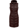 ELT Gilet lungo senza maniche Ostende Mahogany