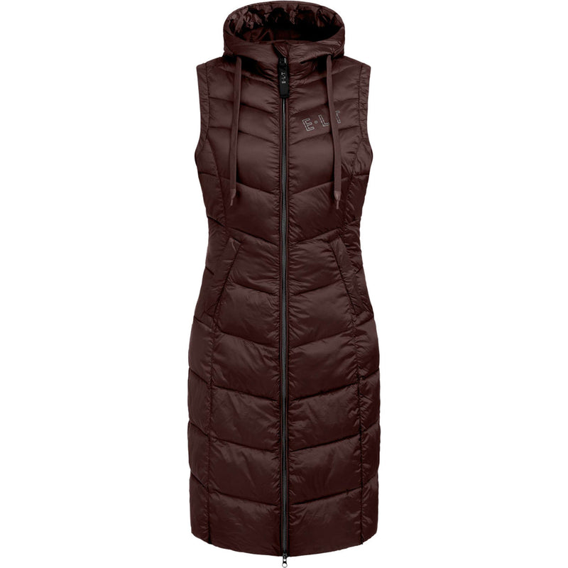 ELT Gilet lungo senza maniche Ostende Mahogany
