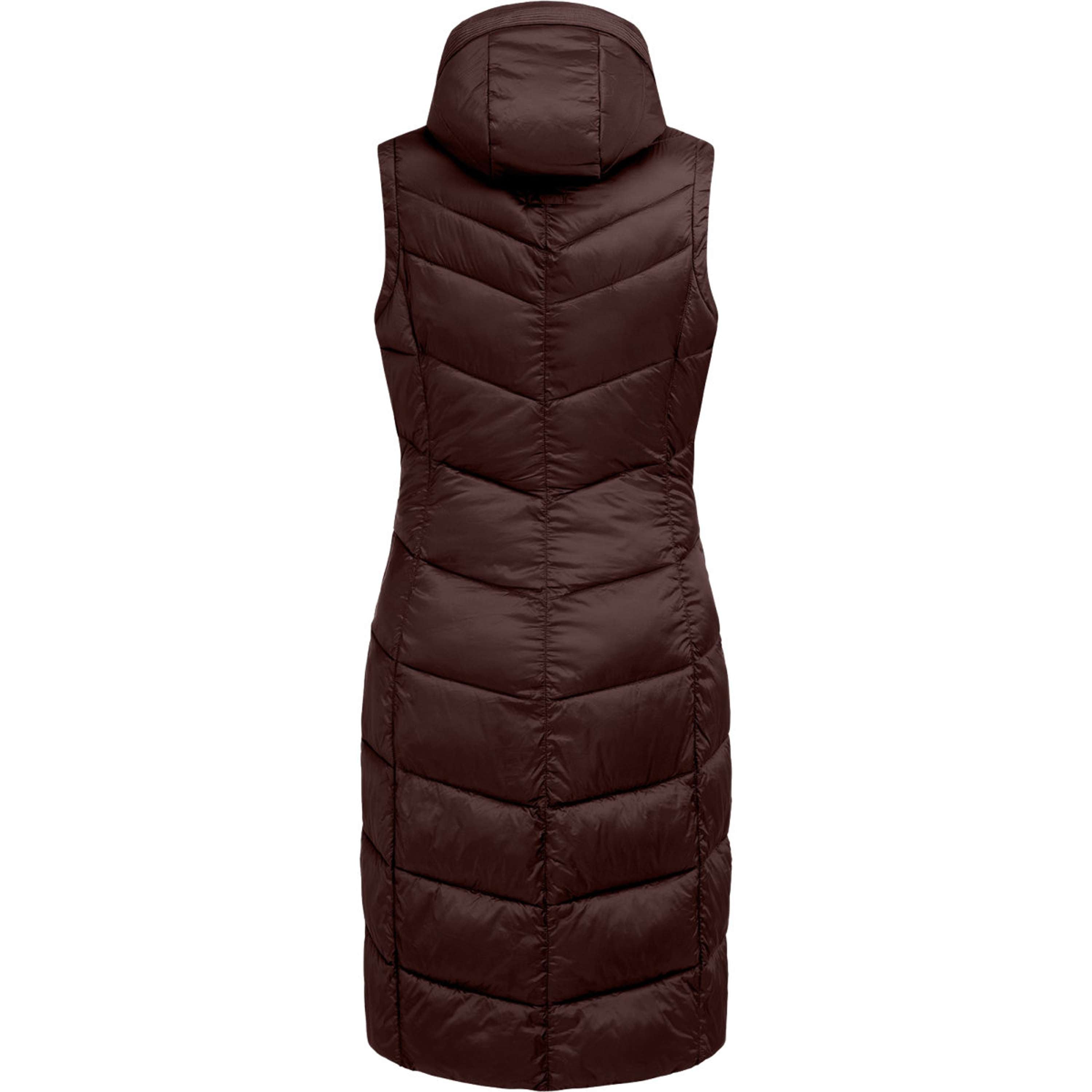 ELT Gilet lungo senza maniche Ostende Mahogany