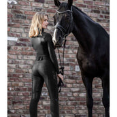 ELT Pantaloni da Equitazione Oktavia Silicone Nero
