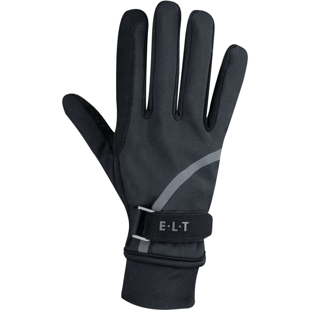 ELT Guanti da Equitazione Locarno Nero