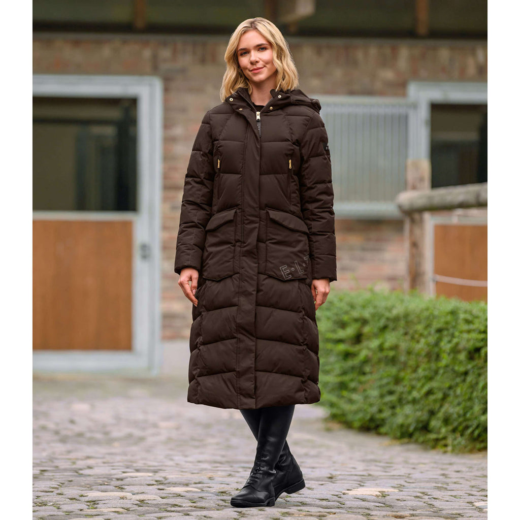 ELT Cappotto Lungo Saphira Advanced Riding Espresso