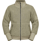 ELT Felpa con cappuccio e zip Riverside Fleece Beige/Grigio