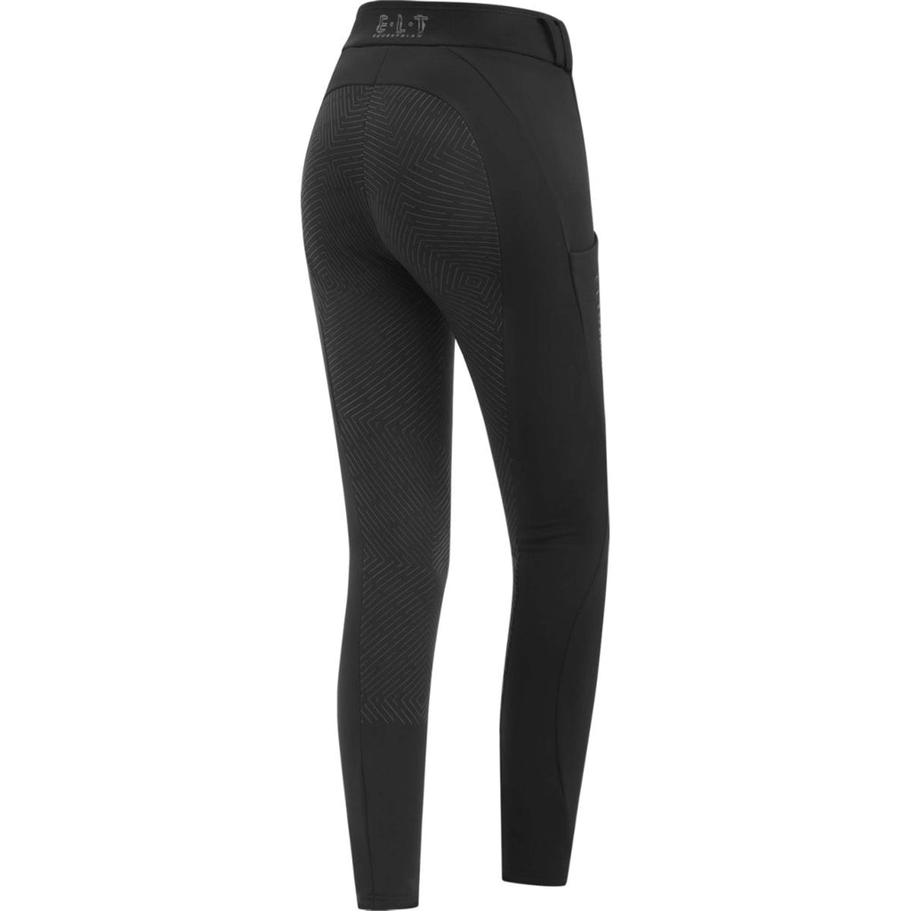 ELT Leggings da equitazione termici Rena Nero