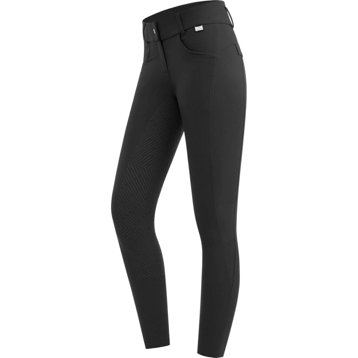 ELT Pantaloni da Equitazione Comfort Ride Glam Nero