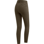 ELT Pantaloni da Equitazione Comfort Ride Glam Verde/Marrone