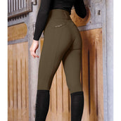 ELT Pantaloni da Equitazione Comfort Ride Glam Verde/Marrone