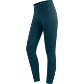 ELT Leggings da equitazione termici Teddy Rica Petrol Blue