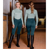 ELT Leggings da equitazione termici Teddy Rica Petrol Blue