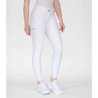 ELT Pantaloni da Equitazione Comfort Ride silicone Bianco