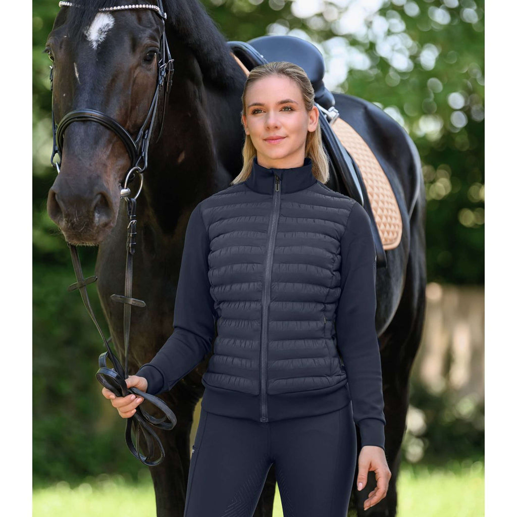 ELT Felpa con cappuccio e zip Sydney Deep Blue