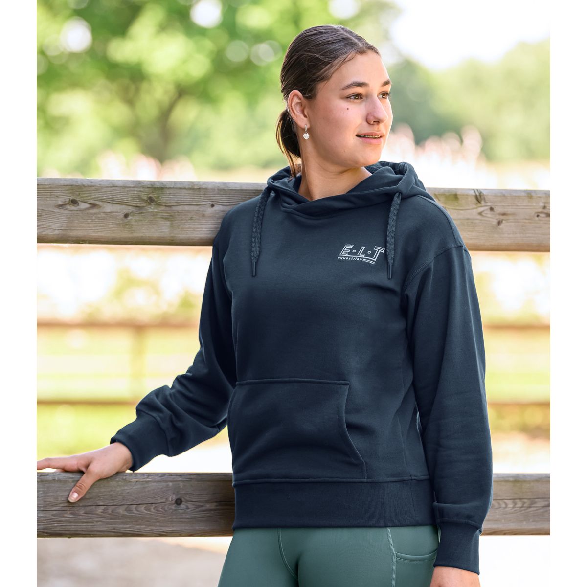 ELT Felpa con cappuccio Straßburg Deep Blue