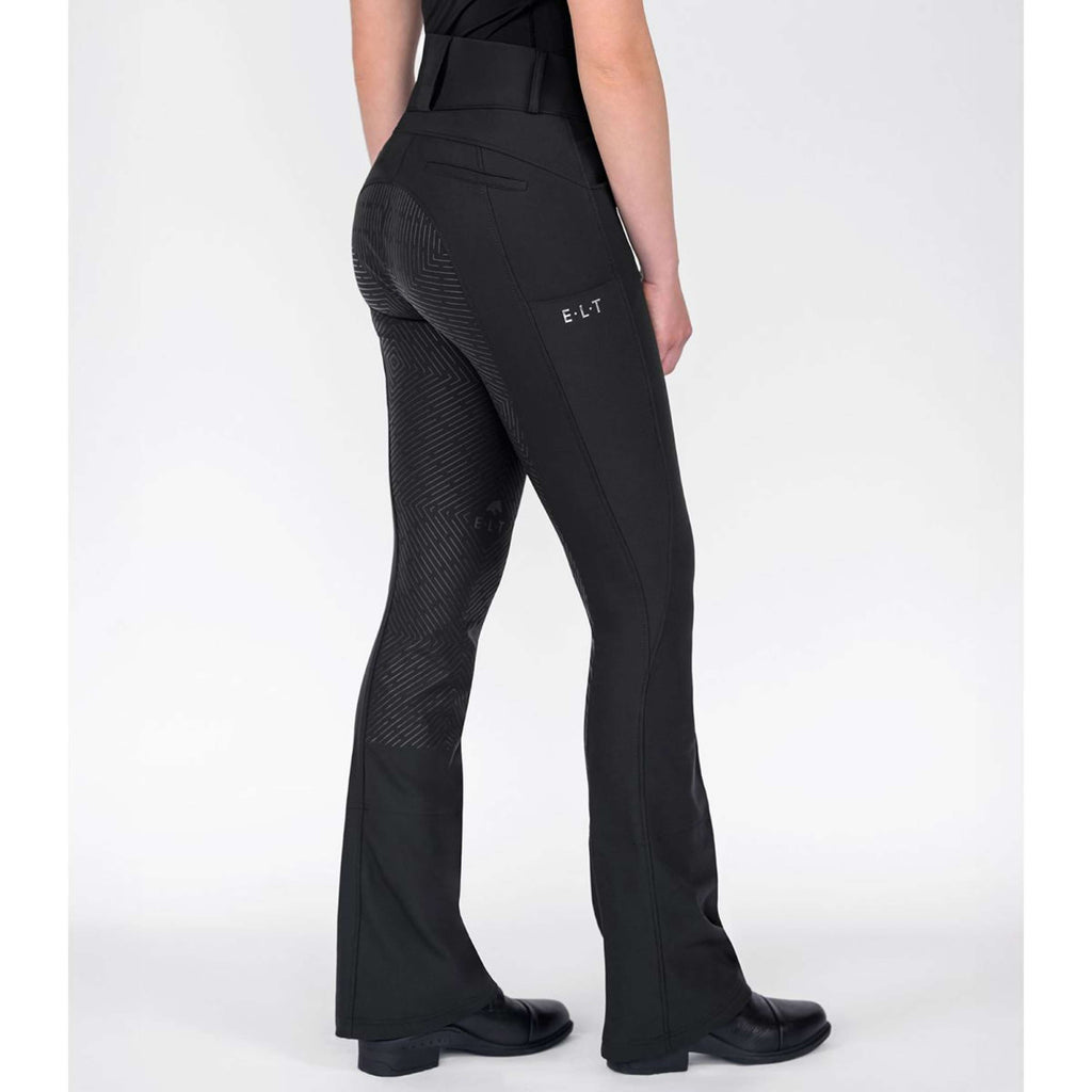 ELT Pantaloni Jodhpur Comfort Ride silicone Nero