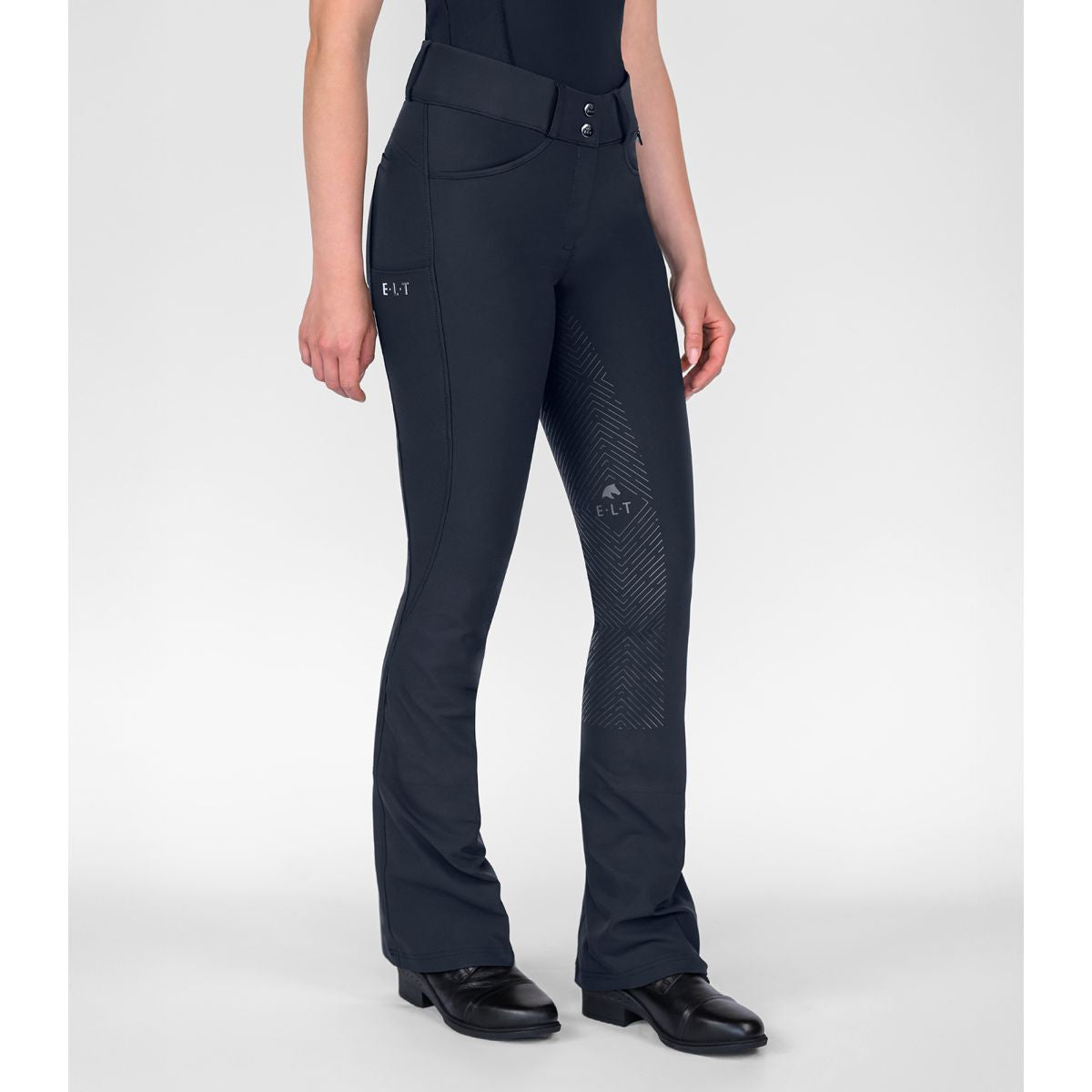 ELT Pantaloni Jodhpur Comfort Ride silicone Deep Blue