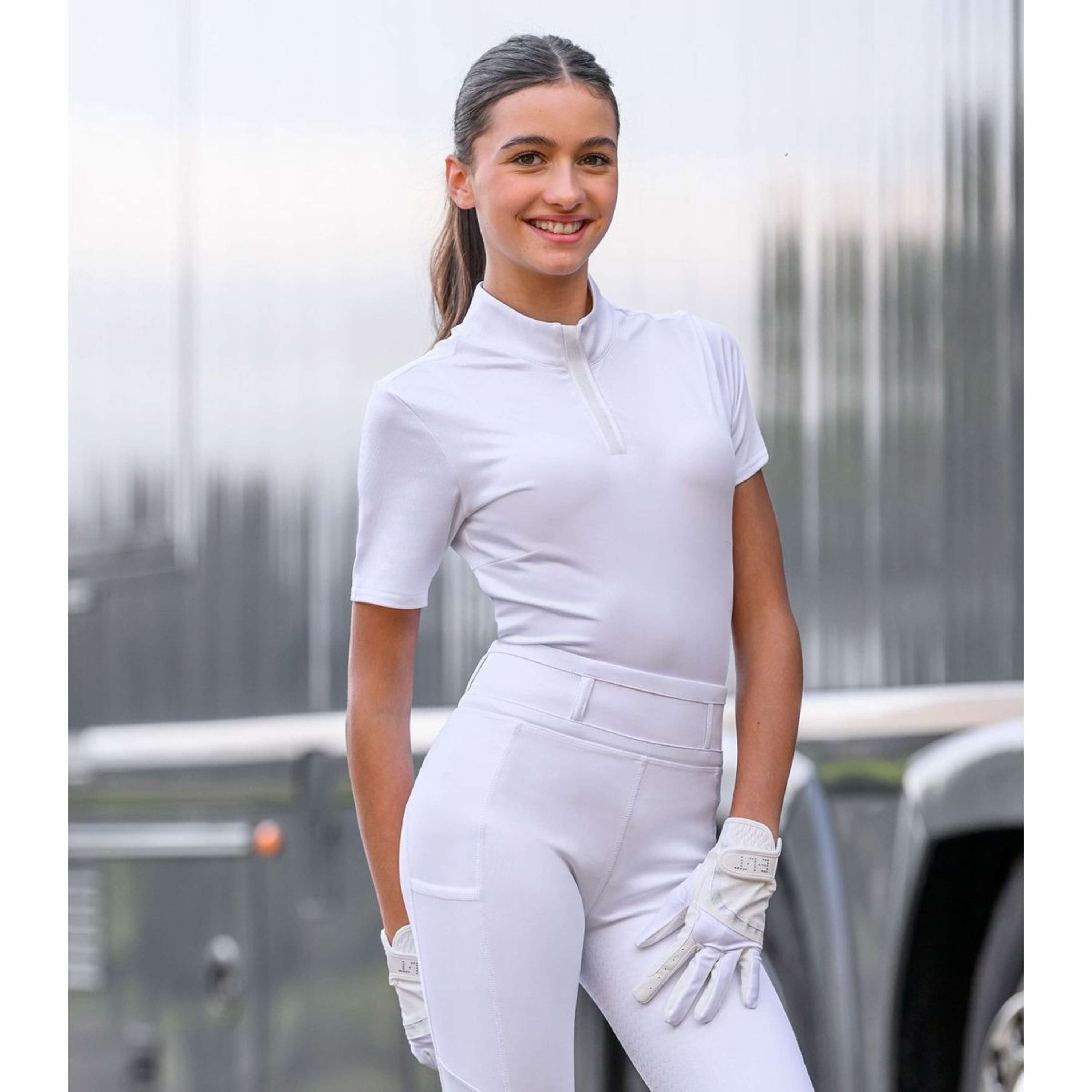 ELT Maglietta da Competizione Basic Bianco