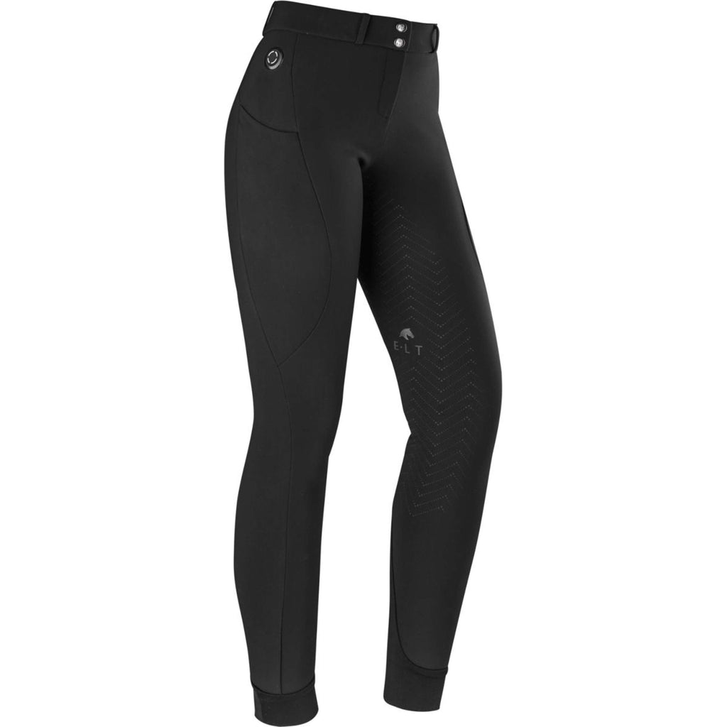 ELT Pantaloni da Equitazione Heated Comfort Nero