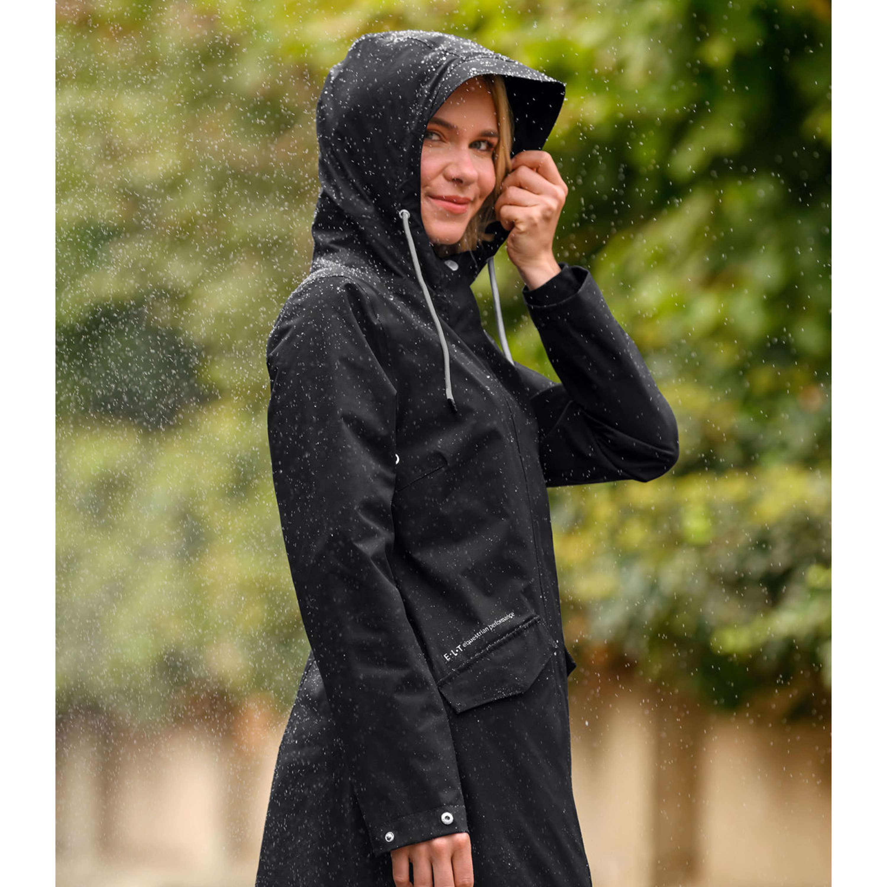 ELT Impermeabile Lungo Performance Nero