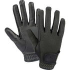 ELT Guanti da Equitazione Winter Fleece Nero