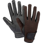 ELT Guanti da Equitazione Winter Fleece Espresso