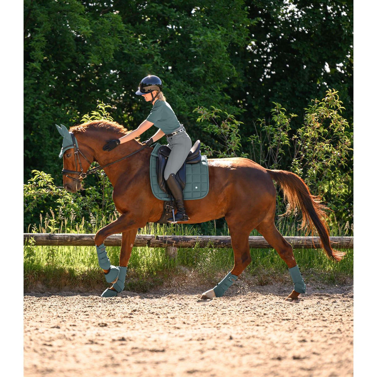 Waldhausen Scarpe da ginnastica flessibili Air Performance Pine Green