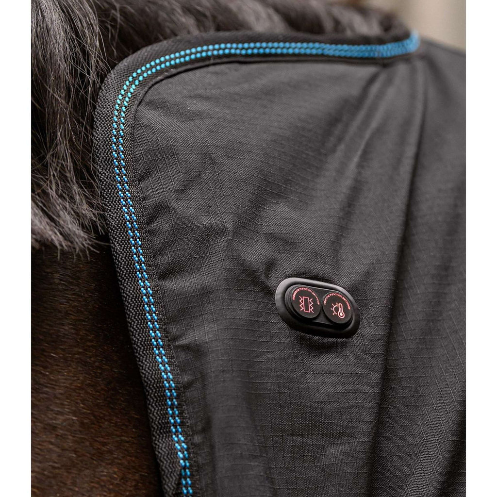 Waldhausen Coperta riscaldante e massaggiante TecSupreme Nero