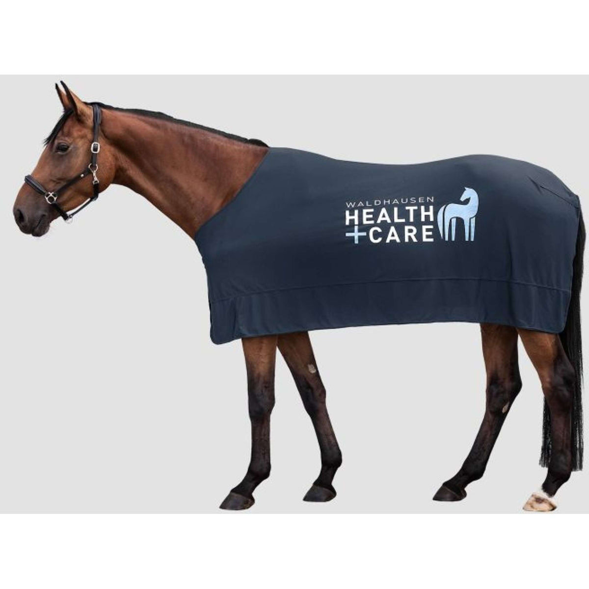 Waldhausen Health + Care Coperta Rinfrescante Ice Layer Blu notte