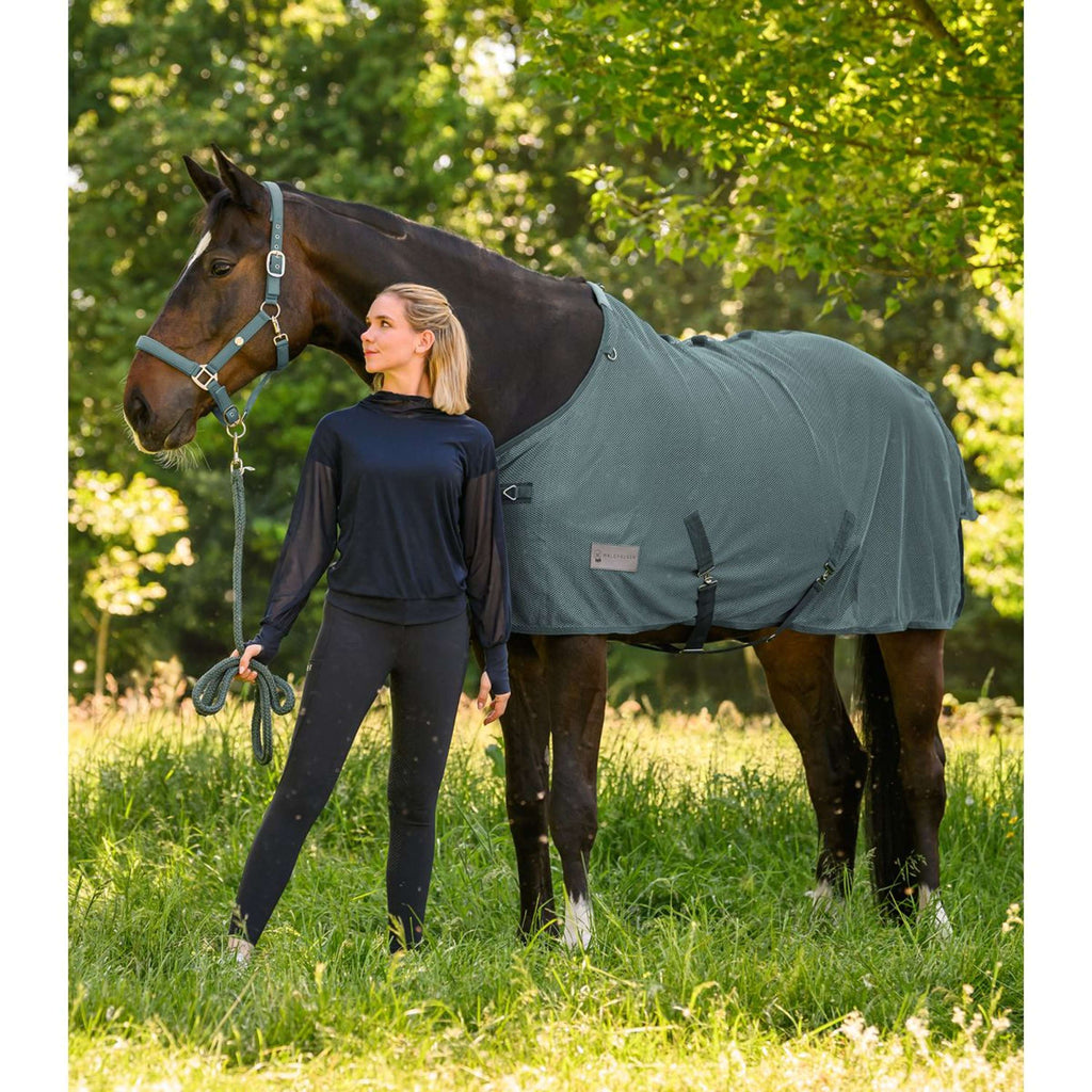 Waldhausen Coperta Antimosche Comfort Sopraccinghie Pine Green