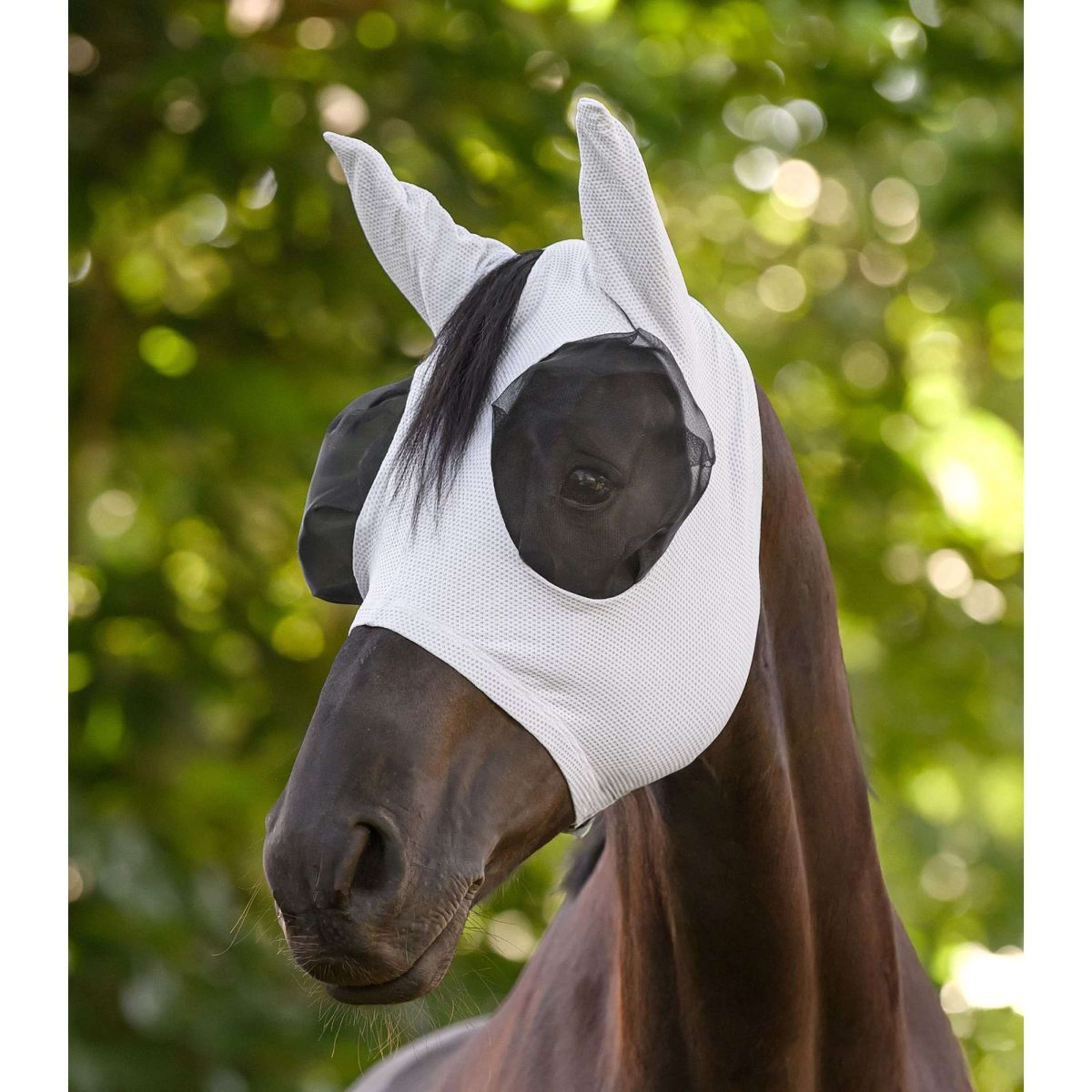Waldhausen Maschera per Mosche Puck Breath Grigio argento