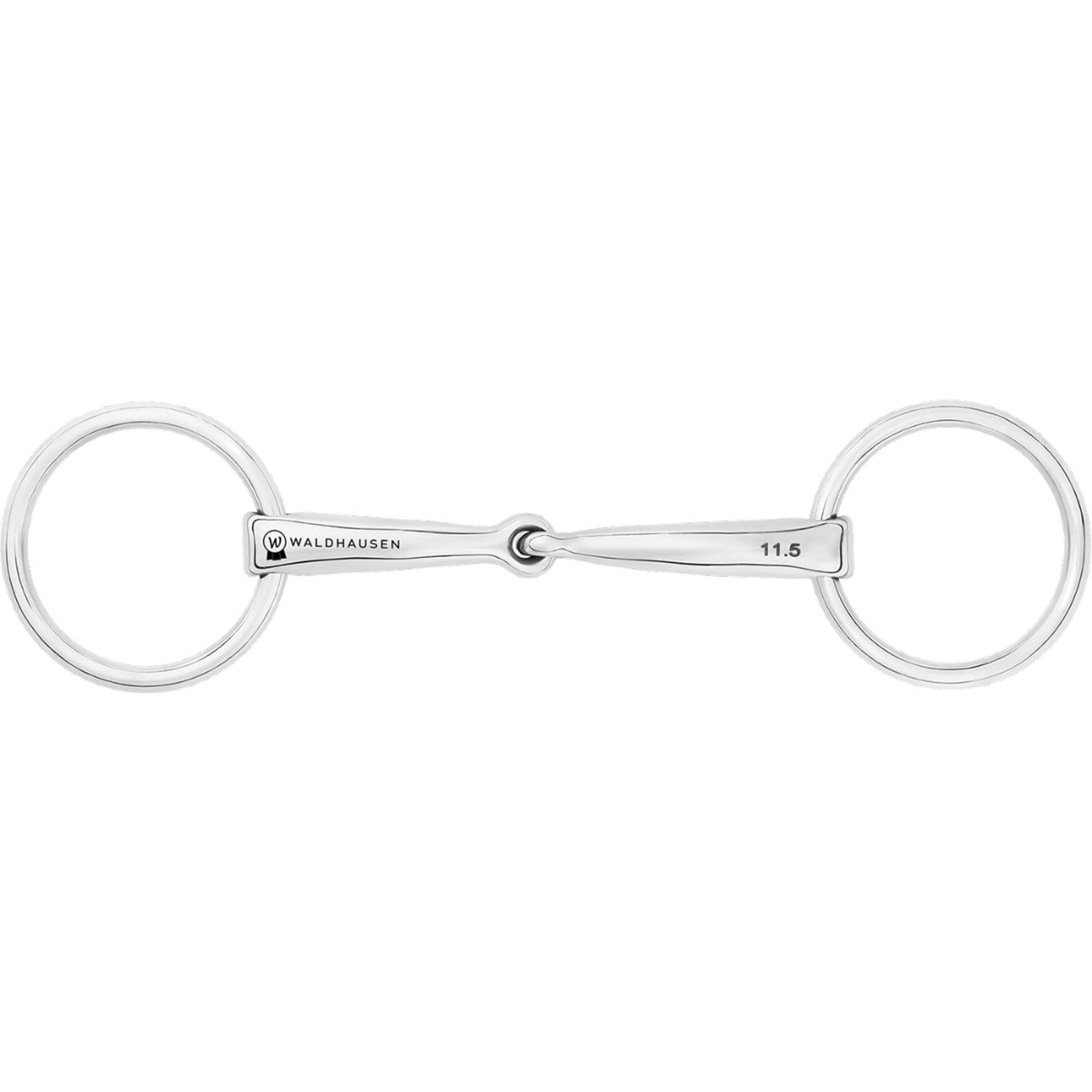 Waldhausen Filet à Anneaux Libres Pony 14mm Snaffle Singolo